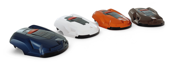 Automower behuizing in kleur, oranje