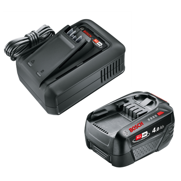 Startkit P4A QC AL18V-44 + 1x 4,0 Ah, Accu's en opladers